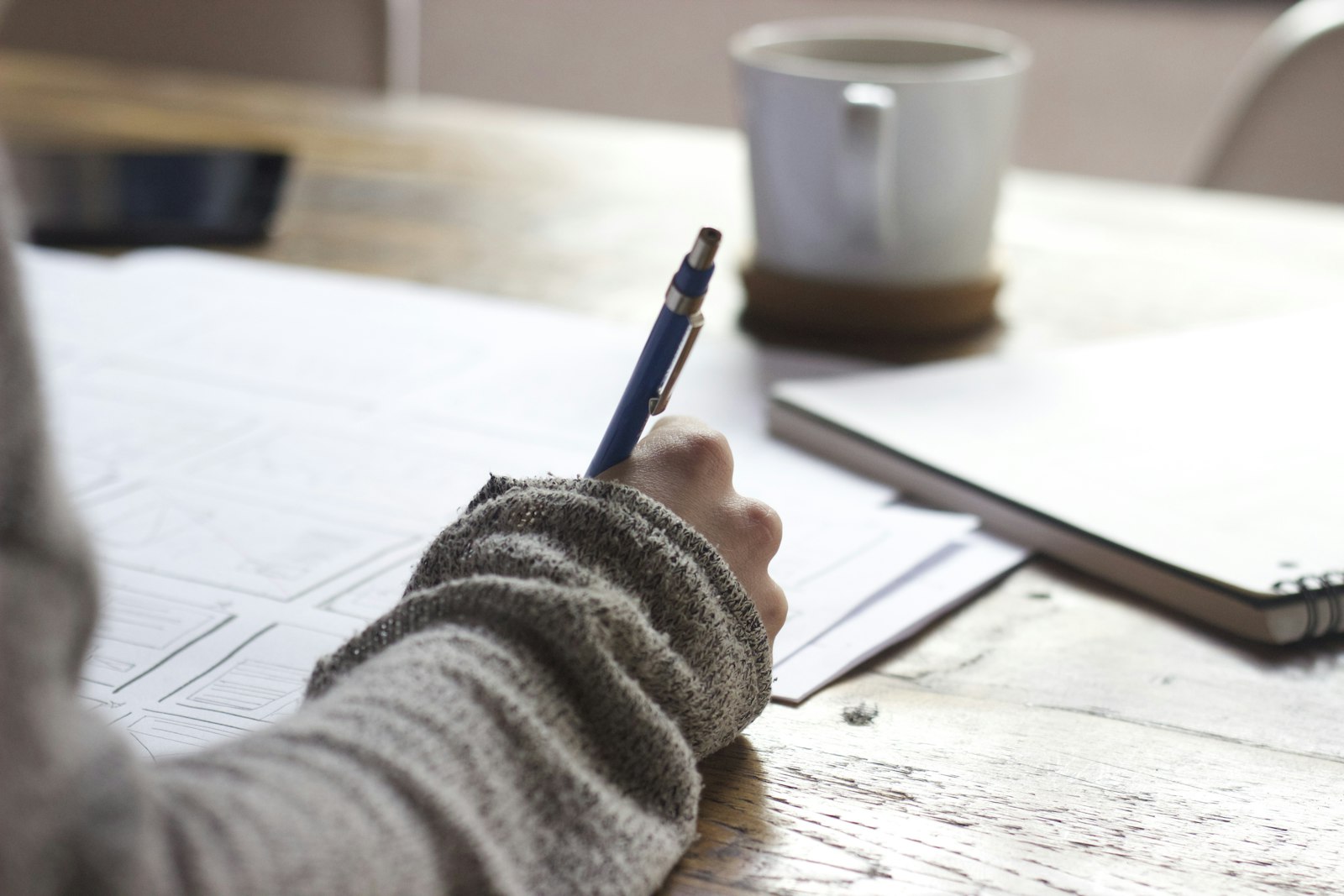Student preparing for professional career